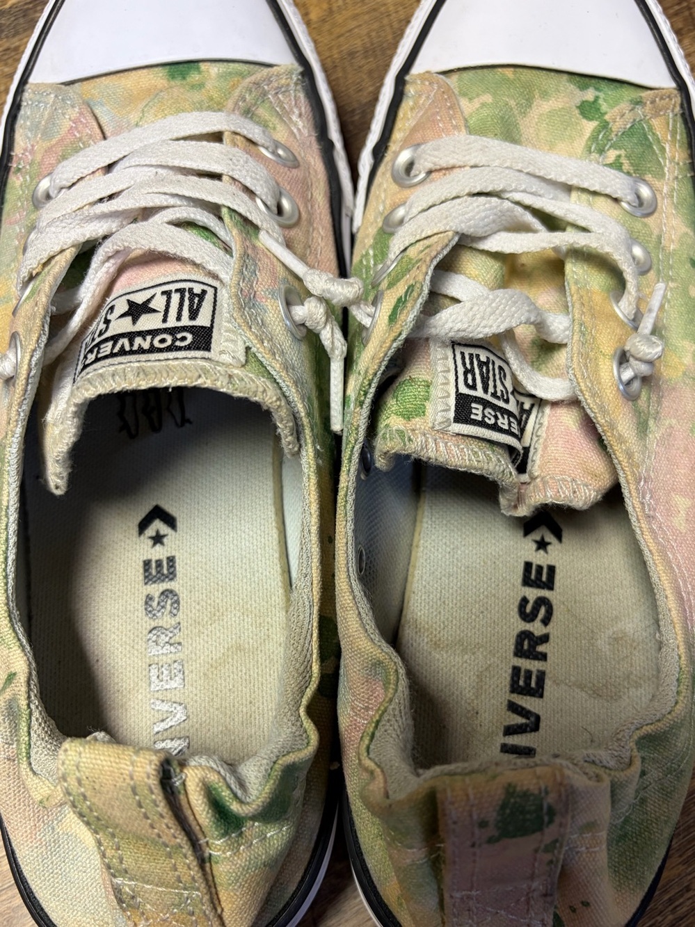 Converse All Star Shoreline Womens 7.5 Tie Dye Pastel Slip On Sneakers Shoes - Picture 9 of 9